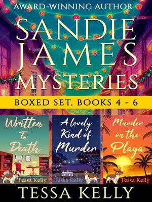 cover image of Sandie James Mysteries Boxed Set, Books 4--6